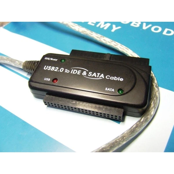 PremiumCord konvertor USB 2.0 - IDE + SATA - Externí boxy - Obrázek 8UTU000501