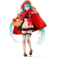 Figurka Taito Prize Hatsune Miku - Miku Little Red Riding Hood (Wonderland) 18 cm - Figurky