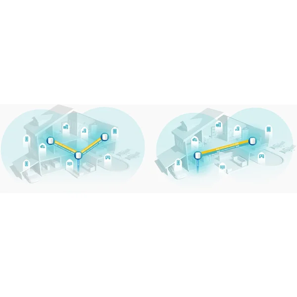 TP-Link Deco X60 mesh systém 2ks bílý - Mesh systémy - Obrázek 8VYN600301