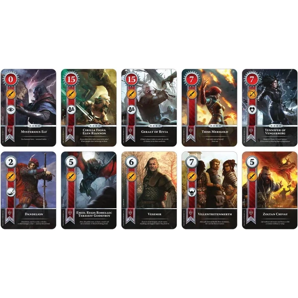 Gwent Legendary Ballad Monsters balíček karet (EN) - Karetní hry - Obrázek 8W2M000K01