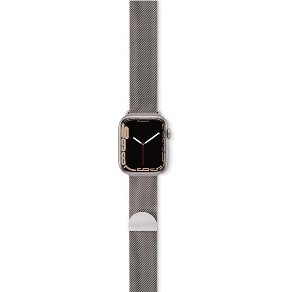 EPICO WATCH STRAP - MILANESE Apple Watch 38/40/41 mm starlight Hvězdně bílá