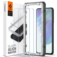 Spigen Glas tR AlignMaster 2 Pack tvrzené sklo Samsung Galaxy S21 FE 5G - Ochranné folie a skla