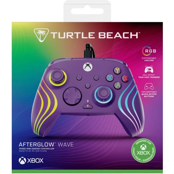 Turtle Beach herní ovladač RGB Afterglow Wave (XBOX/PC) fialový - Herní ovladače - Obrázek 8XMH000K01
