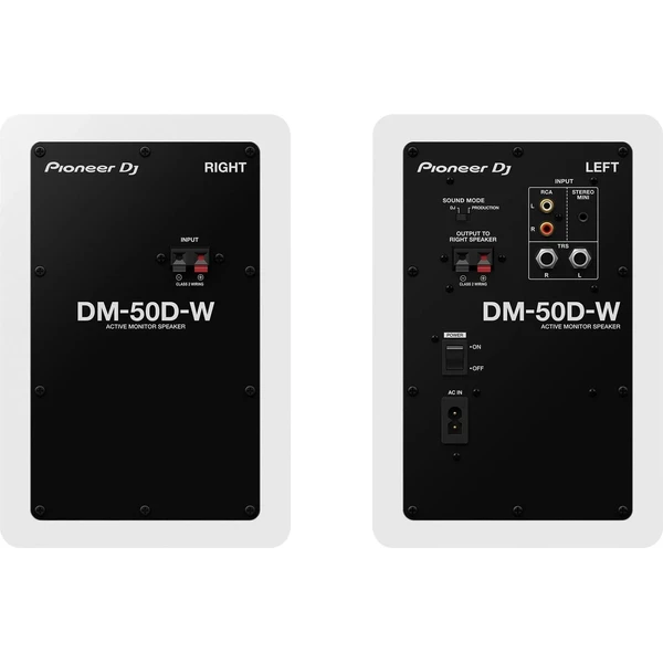 Pioneer DJ | AlphaTheta DM-50D-W reproduktory bílé - Reproduktory - Obrázek 8XPI000K01