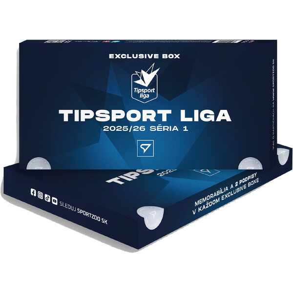 Hokejové karty SportZoo slovenská Tipsport liga 2025/26 Exclusive box