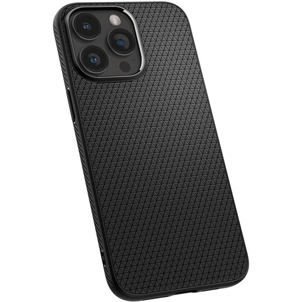 Spigen Liquid Air kryt iPhone 15 Pro Max matně černý - Pouzdra - Obrázek 8XT8000601