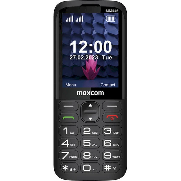 MaxCom MM445 černý - Mobilní telefony - Obrázek 8ZHI000K01