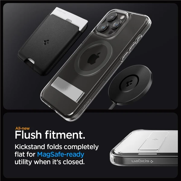Spigen Ultra Hybrid S MagFit kryt iPhone 15 Pro grafitový - Pouzdra - Obrázek 8ZT8000601
