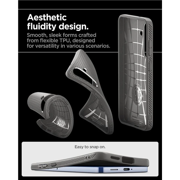 Spigen Liquid Air kryt Samsung Galaxy S25+ šedý - Pouzdra - Obrázek 8a049eb772eb40bba796217a94c70bdf