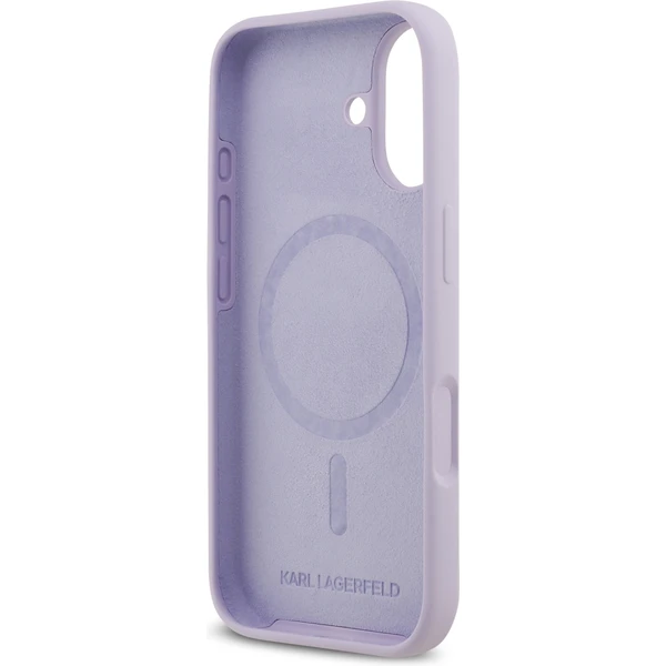 Karl Lagerfeld Liquid Silicone Karl and Choupette MagSafe kryt iPhone 17 fialový - Pouzdra - Obrázek 8a3d3dd3f051406c9071d07d477933a9