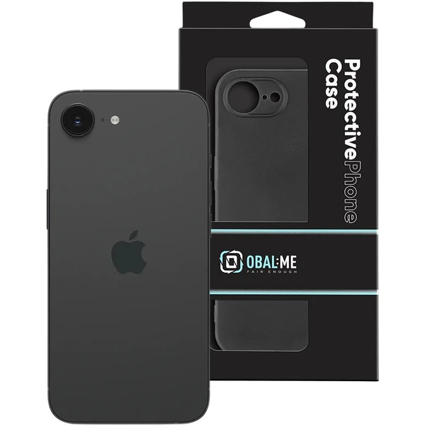 OBAL:ME Matte TPU kryt Apple iPhone 17e/16e černý - Pouzdra - Obrázek 8a58ce6255324f5b99d09230f0675475