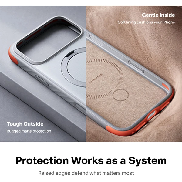 Torras Ostand Q3 Rugg MagSafe kryt iPhone 18 Pro bílý - Pouzdra - Obrázek 8a5b5a7d9fd0443cafcbc9a94993ae94