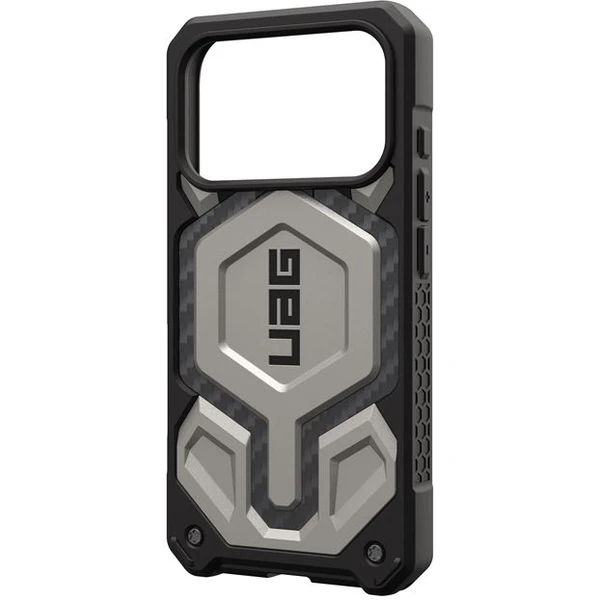UAG Monarch Pro MagSafe Titanium kryt iPhone 17 Pro stříbrný - Pouzdra - Obrázek 8a5d3963df2c490e8441c5a8b02592b6