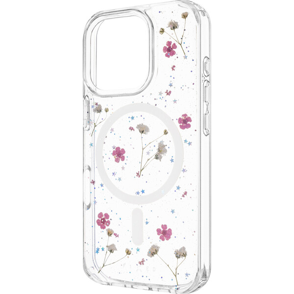 FIXED MagBloom kryt s MagSafe Samsung Galaxy A57 5G Blush Plum