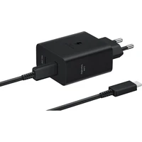 Samsung USB-C 50W nabíječka + USB-C kabel černá - Nabíječky