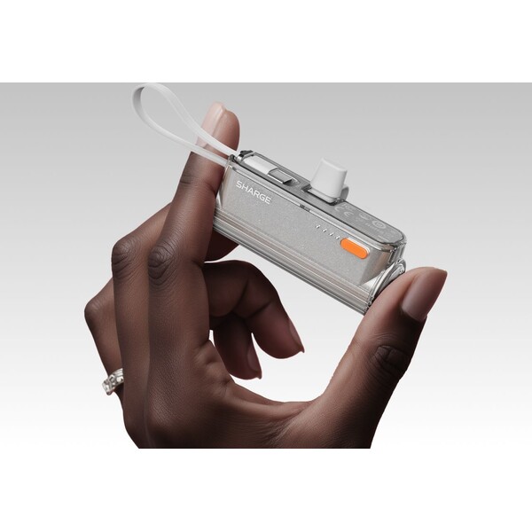SHARGE Flow Mini 2 USB-C powerbanka (22.5 W) stříbrná - Powerbanky - Obrázek 8a96a19d8a5d4ee696adf28e8586caf3