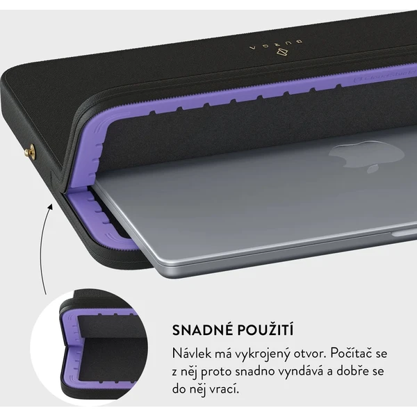 Burga Sleeve pouzdro pro Macbook Pro 14" Velvet Night - Pouzdra - Obrázek 8a9bafd6c10c48a5ac688e153b9e5cf5