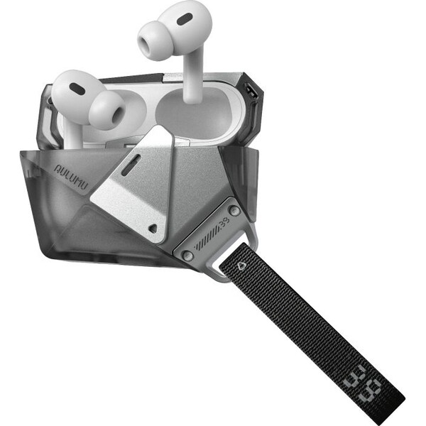 Aulumu A39 Geometric Case pouzdro AirPods Pro 3 Black