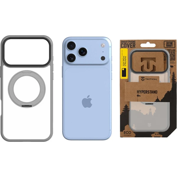 Tactical MagForce Hyperstand MagSafe kryt Apple iPhone 17 Pro/18 Pro Light Grey - Pouzdra - Obrázek 8ab2060d044349a5892eaf0a055d659c