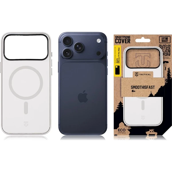 Tactical MagForce SmoothIsFast kryt Apple iPhone 17 Pro Max bílý - Pouzdra - Obrázek 8aba7edb15aa4787b379a126515b8ad4
