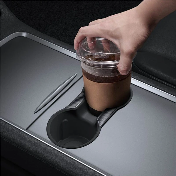 Spigen Center Console Cup Holder Insert Relaxed Grip vložky do držáku nápojů Tesla Model Y/3 - Držáky - Obrázek 8ac79cae99784afc823c3ef17dccb450
