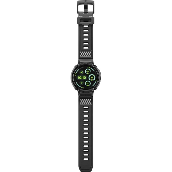Spigen Rugged Armor Pro + Stand pouzdro s řemínkem a stojánkem Google Pixel Watch 5/4 45mm matte bla - Pouzdra - Obrázek 8adfb5a7cf044889982e4460ced245dc