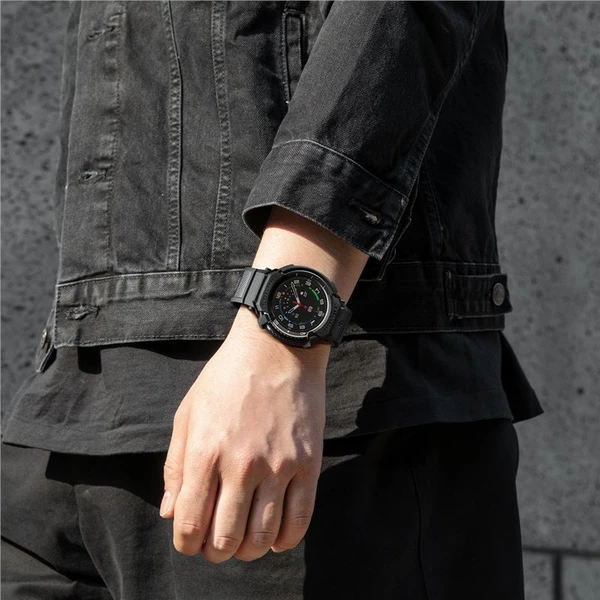 Spigen Rugged Armor Pro kryt s řemínkem Galaxy Watch8 Classic (46mm) matně černý - Pouzdra - Obrázek 8aec0c12f313412681826f04ee61a1a5