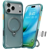 Torras Ostand Q3 Air MagSafe kryt iPhone 17 Pro glacier sprint - Pouzdra