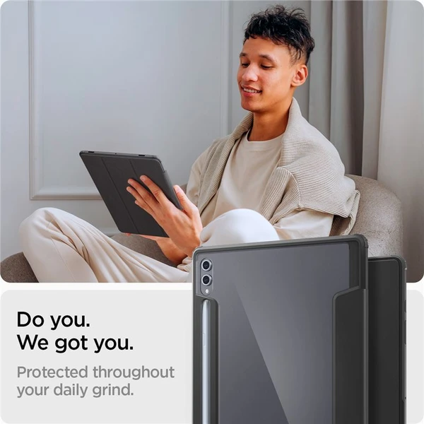 Spigen Ultra Hybrid Pro pouzdro Samsung Galaxy Tab S10/S9/S8 Ultra černé - Pouzdra - Obrázek 8afac0ffafdf4798ac98961a679aa130