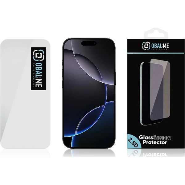OBAL:ME 2.5D Tvrzené Sklo pro Apple iPhone 17 Pro Max čiré - Ochranné folie a skla - Obrázek 8b3689def05a42fd8a9f4fd3a50f591a
