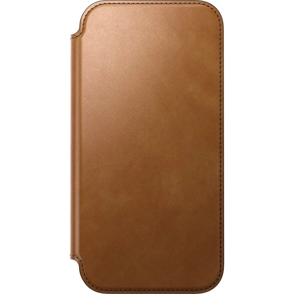 Nomad Modern Leather Folio MagSafe kožené pouzdro iPhone 17 Pro Max English Tan - Pouzdra - Obrázek 8b46371f35394ce5b517da1591d3f8c0