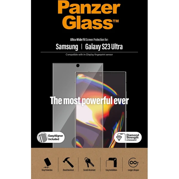PanzerGlass Premium 3D Samsung Galaxy S23 Ultra (FingerPrint ready) s instalačním rámečkem - Ochranné folie a skla - Obrázek 8b593608cce34f6e8847813b0ff96bc8