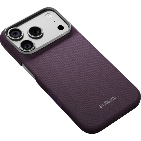 Pitaka Edge Case PTK Weaving MagSafe kryt iPhone 18 Pro Charoite Purple - Pouzdra - Obrázek 8b5fac1a9af94f66b62ebd589c5d585b