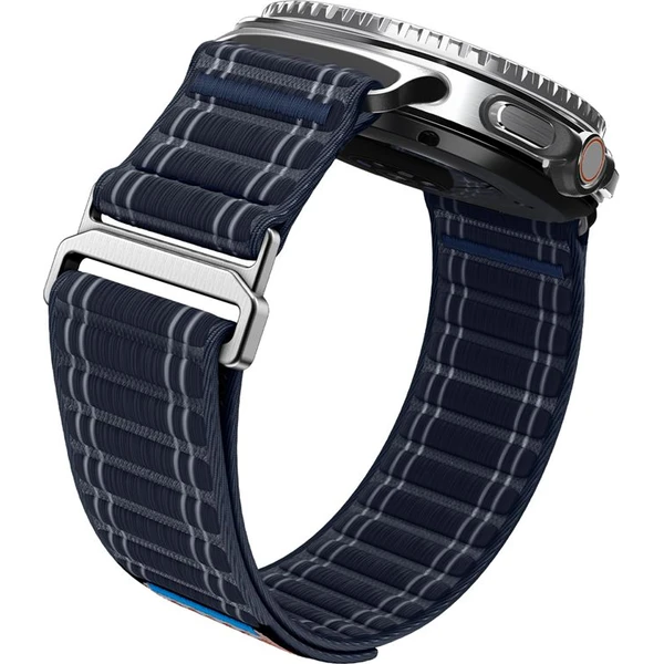 Spigen Fabric Band řemínek (hook-and-loop) Samsung Galaxy Watch8 46/44/40mm námořně modrý - Řemínky - Obrázek 8b62ea37522740eda9eeaee80044c167