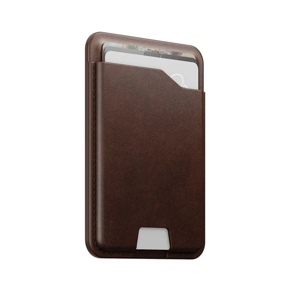 Nomad Leather Mag Wallet peněženka s Apple Find My hnědá - Peněženky - Obrázek 8b9c5315d8124ab0af6afa61bc836281