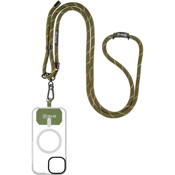 OBAL:ME NeckTag popruh na telefon tmavě zelený - Popruhy a crossbody - Obrázek 8ba0ee429d254ed29bf4e7ae483646d3