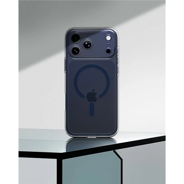 Spigen Ultra Hybrid MagSafe kryt iPhone 17 Pro Max clear deep blue - Pouzdra - Obrázek 8bb1f6a0c84743d586dacd0c1e1d032a