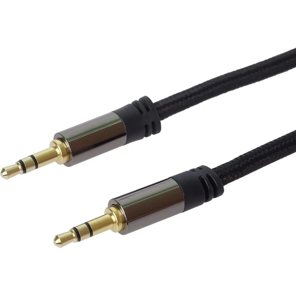PremiumCord HQ 3,5mm/3,5mm kabel 1,5m černý - Kabely a redukce - Obrázek 8bcf078e45ba485a9ad8fadfd897b9c7