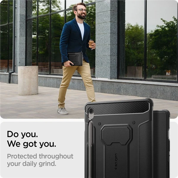 Spigen Rugged Armor Pro pouzdro Samsung Galaxy Tab S10 FE černé - Pouzdra - Obrázek 8be50fef5e52454ca418cf7bf45bedc0