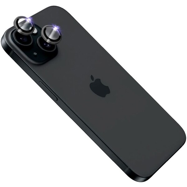 FIXED Sapphire Camera Glass ochranná skla Apple iPhone 15/15 Plus černá