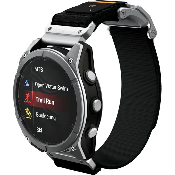 Aulumu C11 Mag-Buckle Slim řemínek Garmin Watch (QuickFit 22mm) Silver Buckle/Black Strap - Řemínky - Obrázek 8c1cdb566c8047e2903d94219a36ff48