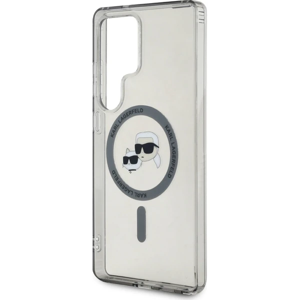 Karl Lagerfeld IML K&CH Heads MagSafe kryt Samsung Galaxy S25 Ultra černý - Pouzdra - Obrázek 8c37e901388246acbcd930e27dde363b