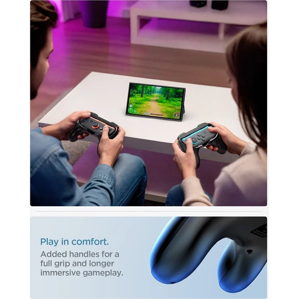 Spigen Joy-Con Grip NS100 držáky pro Nintendo Switch 2 černý - Konzolové příslušenství - Obrázek 8c89ab7d42a34d05ab324d3652f63979