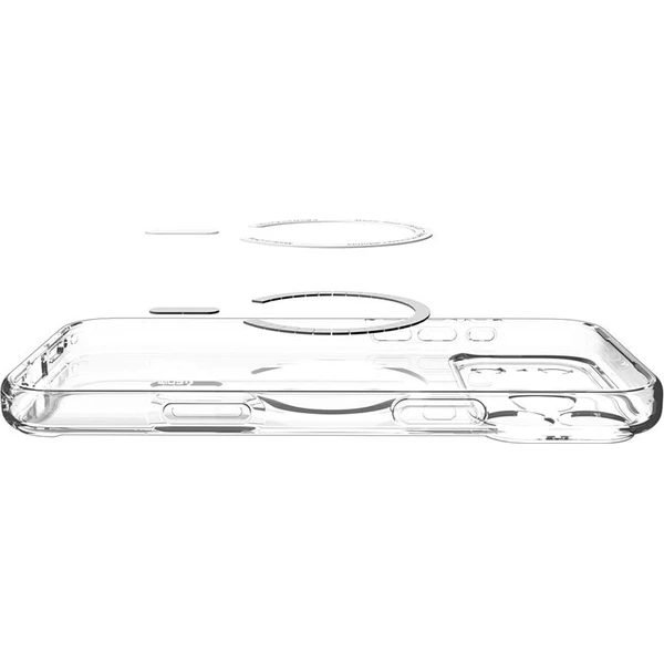 Spigen Ultra Hybrid MagSafe kryt iPhone 17 Pro clear orange - Pouzdra - Obrázek 8c9c672f2bfb4f94b7803fc145aa1cad