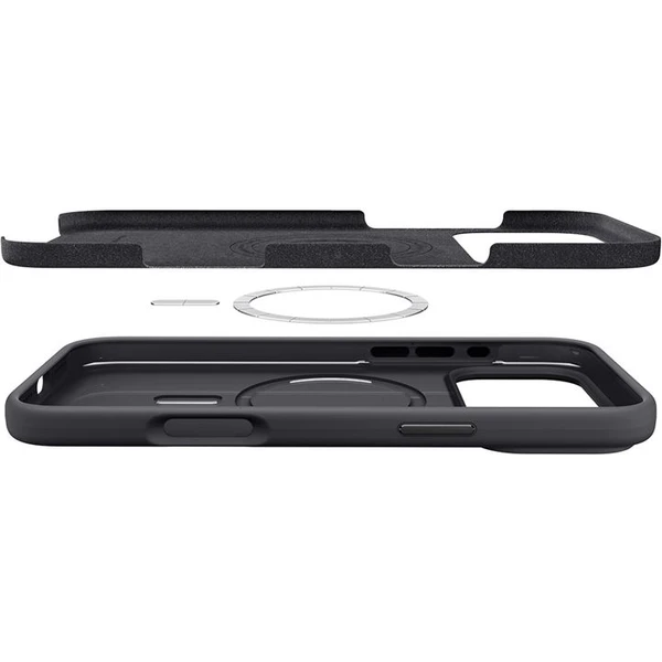 Spigen Silicone Fit MagSafe kryt iPhone 17 Pro black - Pouzdra - Obrázek 8ca16e2452024f25ba4f5b84ed7a8ccf