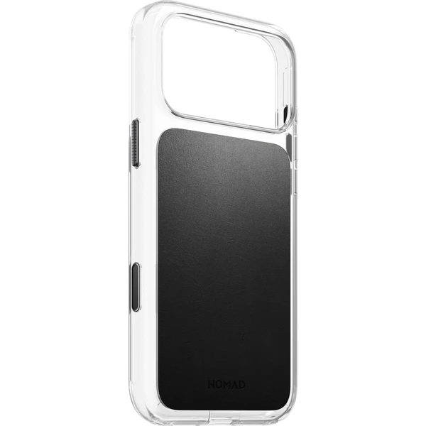 Nomad Clear Leather (Horween) MagSafe kryt iPhone 17 Pro Max/18 Pro Max Black - Pouzdra - Obrázek 8cf7946f856a425b8e7ffcdc4149dd1b