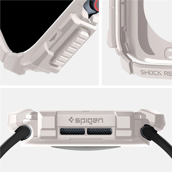 Spigen Rugged Armor kryt pro Apple Watch 10/11 (46mm) béžový - Pouzdra - Obrázek 8d1ec10ab52543329238664586b58dab