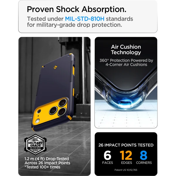 Spigen Nano Pop Hybrid MagSafe kryt iPhone 18 Pro/17 Pro blueberry navy - Pouzdra - Obrázek 8d22f216fae64ee0b71e7121d12987b7