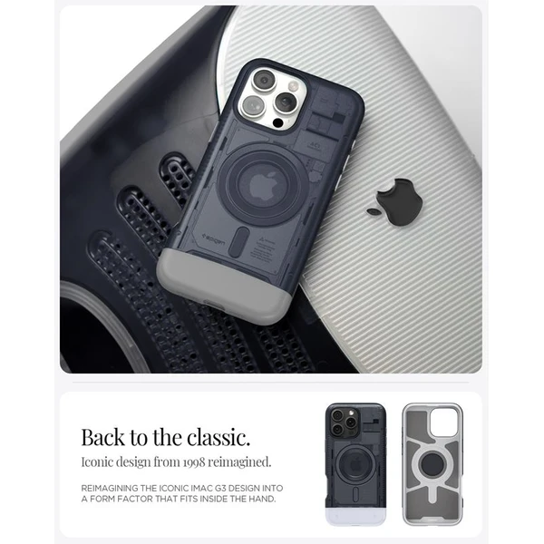 Spigen Classic C1 MagSafe kryt iPhone 16 Pro graphite - Pouzdra - Obrázek 8d4117d2203f4b02b8ef4304e4e890c6
