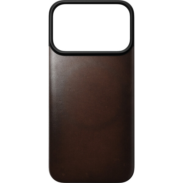 Nomad Magnetic Leather Back (Horween) MagSafe kožený kryt iPhone 17 Pro/18 Pro Rustic Brown - Pouzdra - Obrázek 8d4e1de0b556416faf0cb69e83453cd2